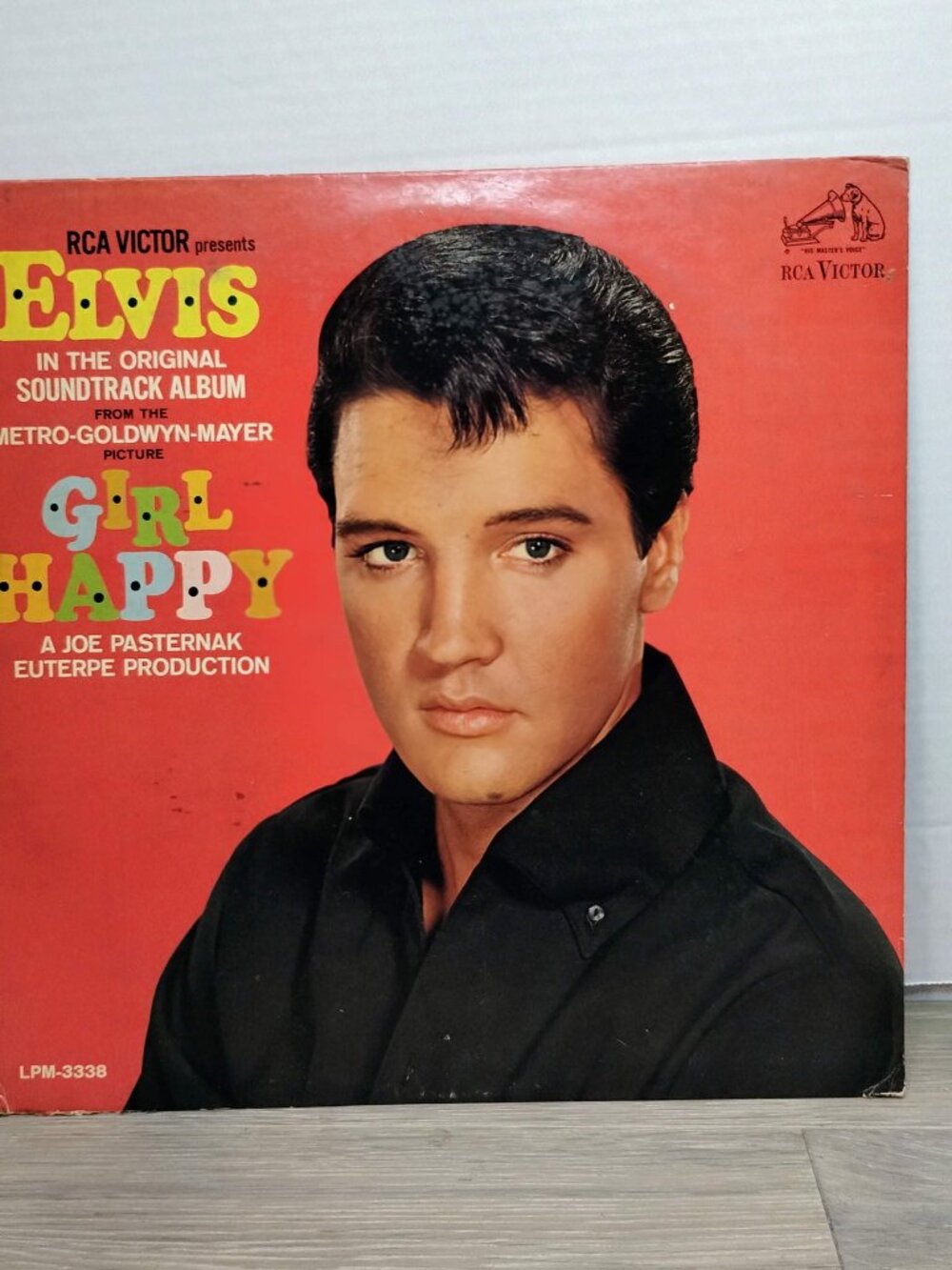 Elvis Presley Girl Happy Vinyl LP Record 1965 Original Mono
